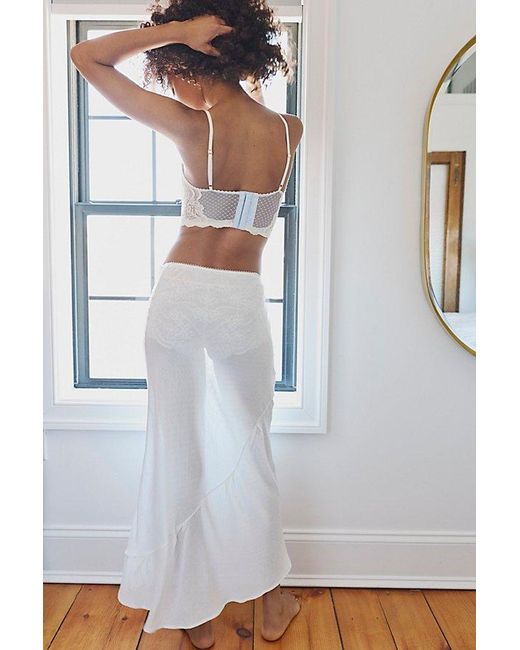 Intimately By Free People Black Sweet On You Bias-Cut Maxi Slip Skirt