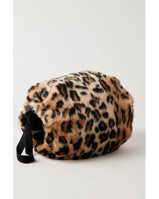 Anna Sui Brown Leopard Muff