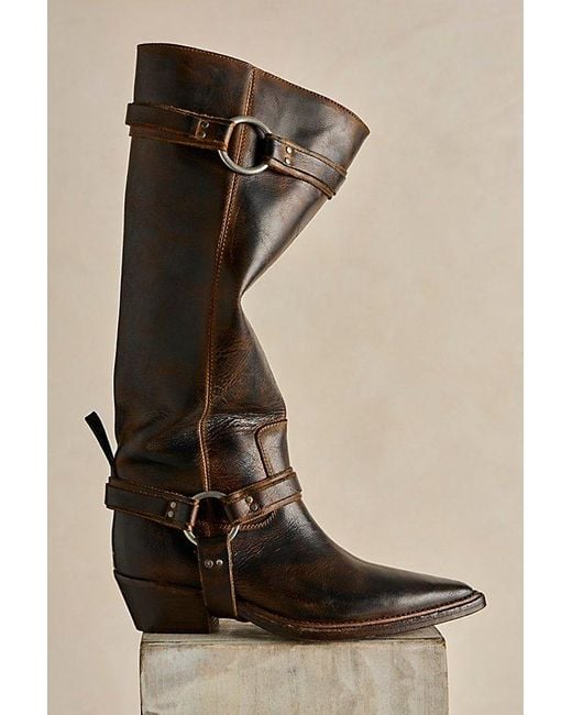 Free People Black We The Free Ashland Harness Boots