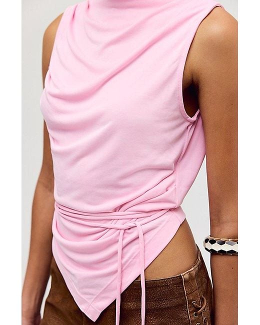 geel White Portia Top