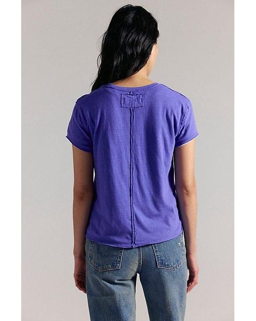 Free People Blue Nova Tee