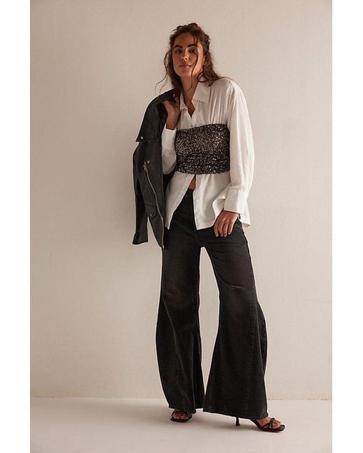 Intimately By Free People Black Leading The Way Tube Top By