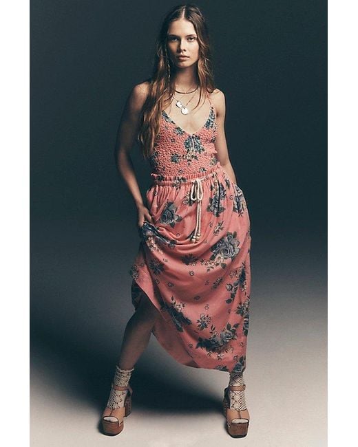 Free People Pink Seaside Rose Set