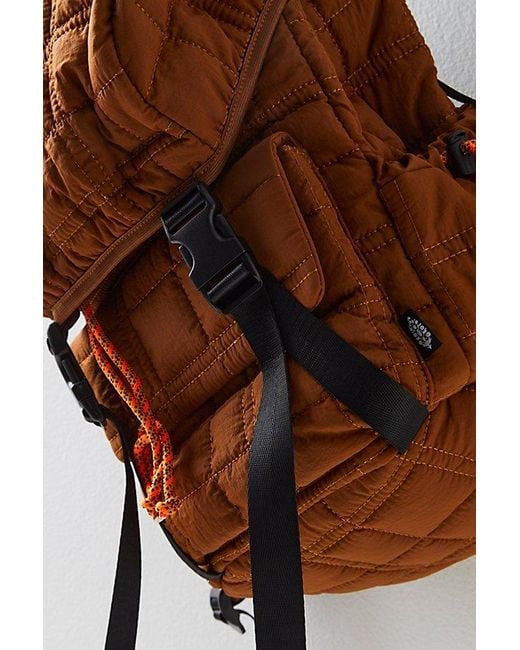 Free People Brown Summit Backpack