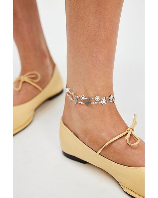 Free People Natural In Chains Anklet