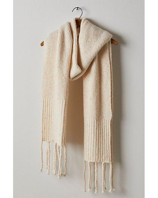 Free People Natural Hit The Ground Scarf