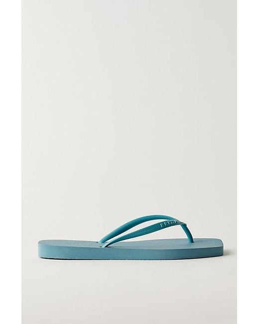 Brizza Arezzo Blue Going Coastal Flip Flops By