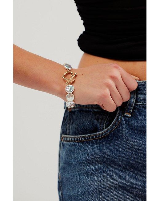Free People Multicolor Lolly Bracelet At In Pearl