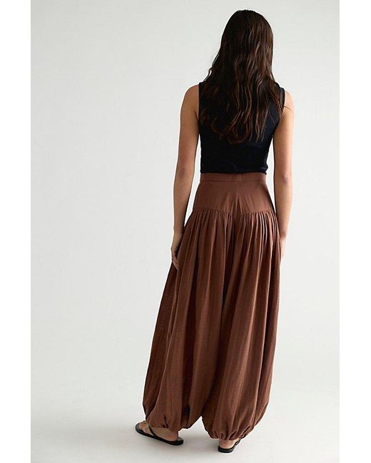 TACH Brown Tach Solid Nova Pants By