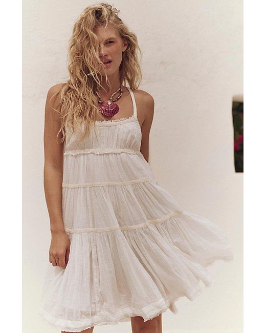free-est Natural Isla Midi Dress By
