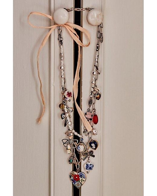 Free People Natural Maxamillion Charm Necklace