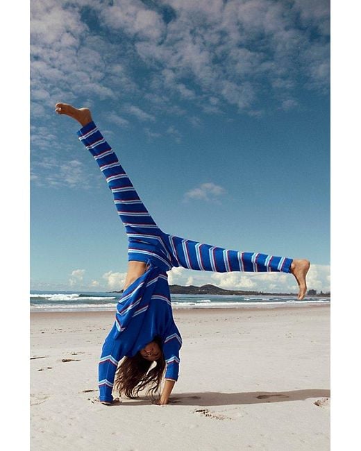 free-est Blue Mariner Sweater Co-Ord By