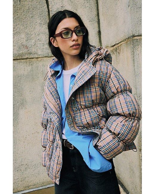 Free People Multicolor Party Of One Puffer Jacket