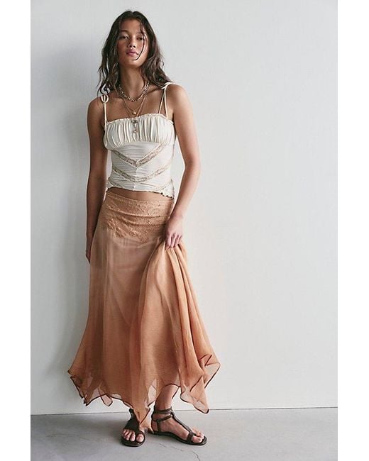 Nigel Preston Brown Obsessed With Me Skirt