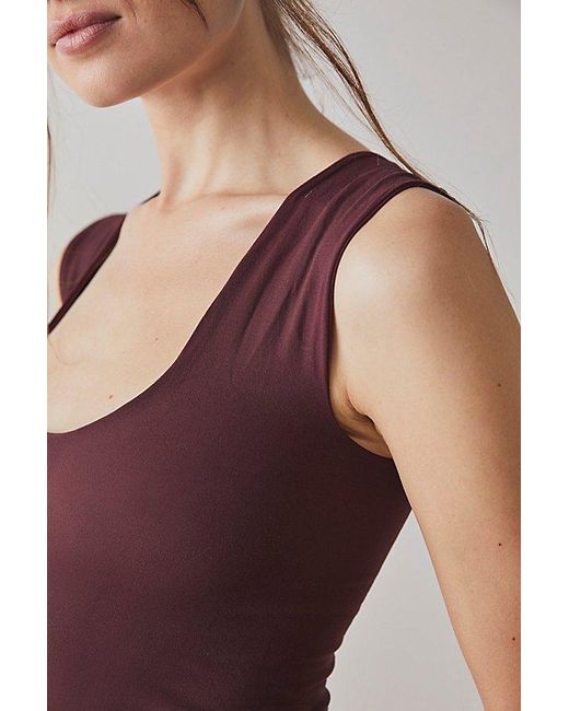 Free People Multicolor Clean Lines Muscle Cami
