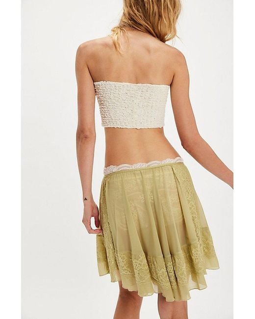 Free People Multicolor Over You Half Slip By