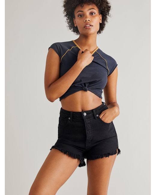 Denim Crvy Vintage High-rise Shorts 
