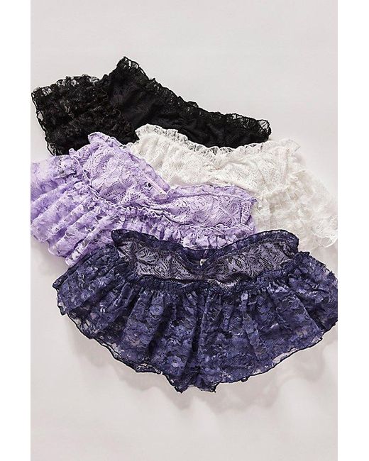Free People Purple House Party Micro Shortie