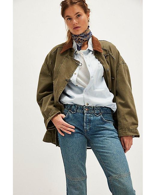 Free People Blue X Yellowstone Flora Low-Rise Bootcut Jeans