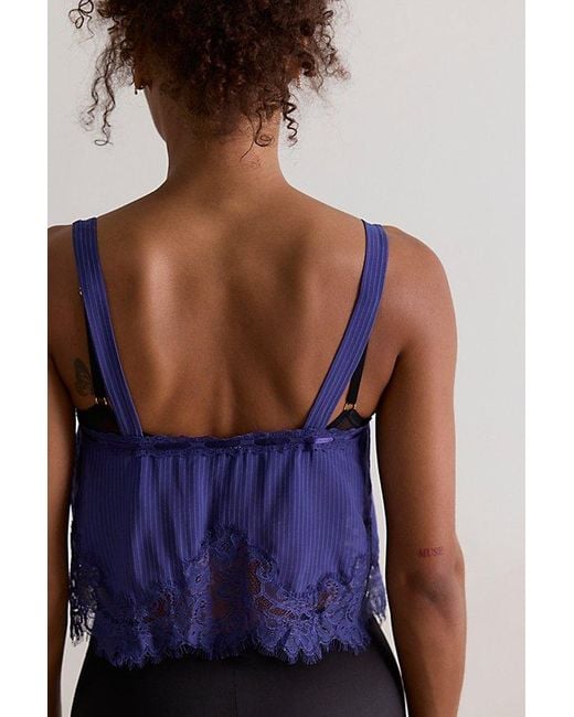 Intimately By Free People Blue Alma Cami By
