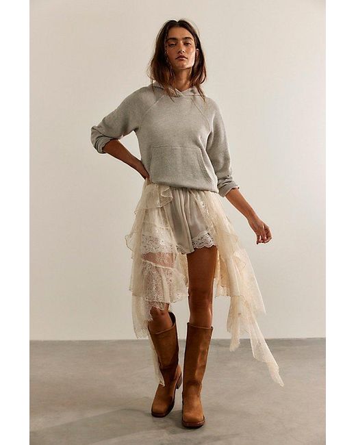 Free People Gray With Everything Sweatshirt
