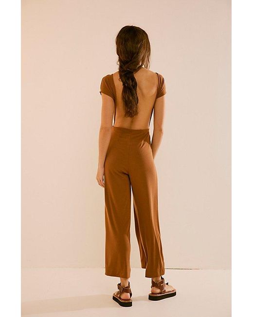 Free People Natural Willow One-piece
