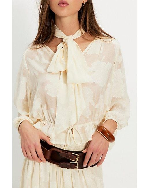 Free People Brown Everhart Hip Belt
