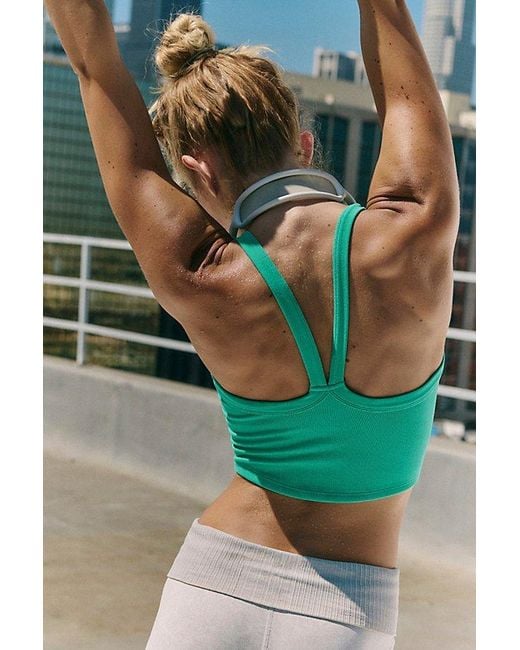 Fp Movement Green All Clear Solid Cami