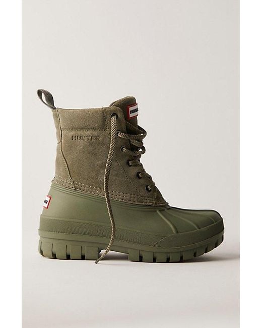 Army green duck boots sales