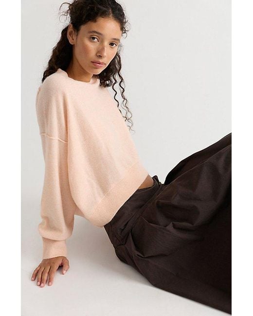 Free People Black Solstice Cashmere Pullover