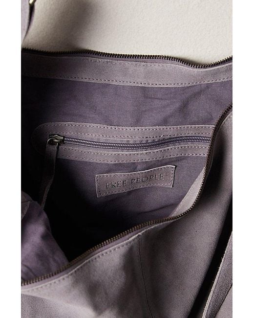 Free People Multicolor Roma Suede Tote Bag