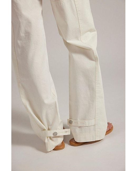 Free People Multicolor Mission Hills Low-Rise Pants