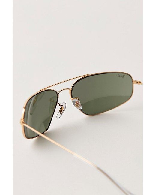 Ray-Ban Green Fugitives Sunglasses