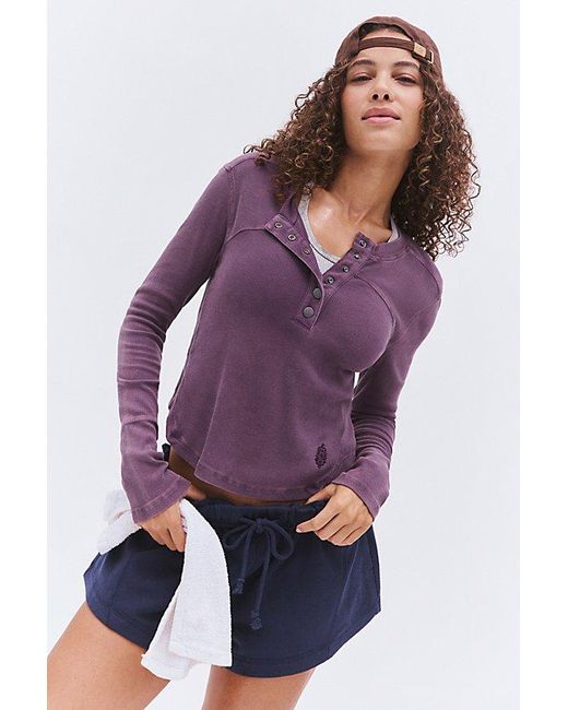 Fp Movement Purple Cool Down Solid Crew