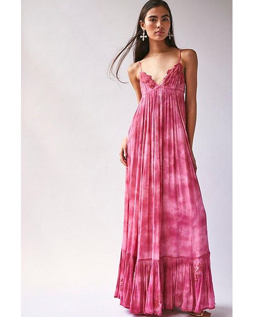 Free People Red Forever Maxi Dress
