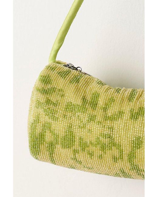 Free People Multicolor Bailey Beaded Barrel Bag