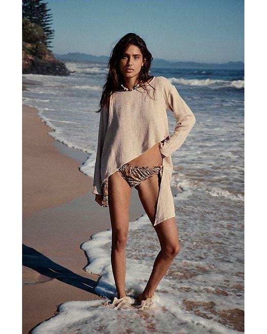 free-est Natural Alina Top By