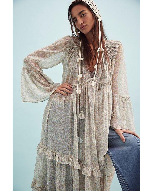 maternity maxi dress occasion Lita | Powder BLUE Twisted Asymmetric Maternity Maxi Dress