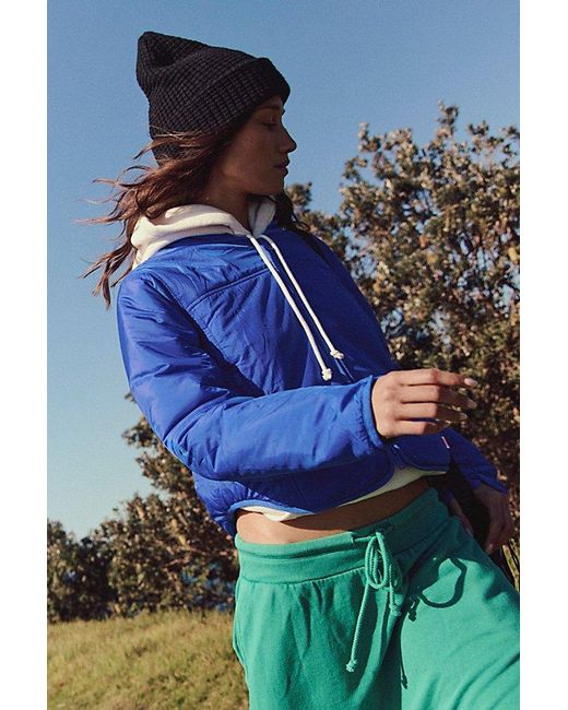 Fp Movement Blue Keep Your Cool Liner Jacket