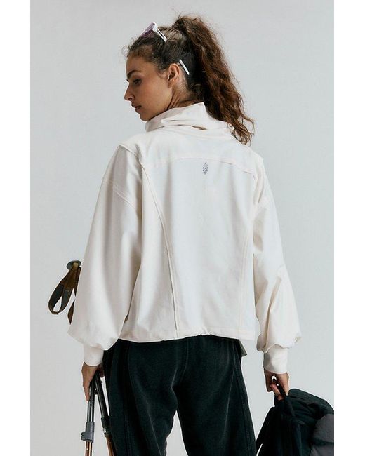 Fp Movement Gray Landslide Pullover