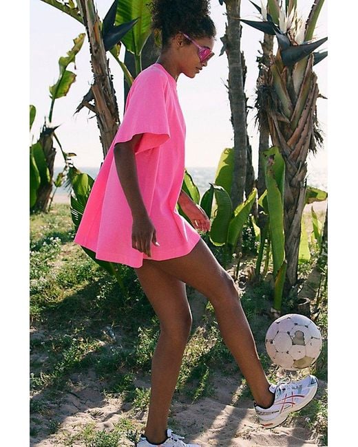 Fp Movement Pink Icon Tee