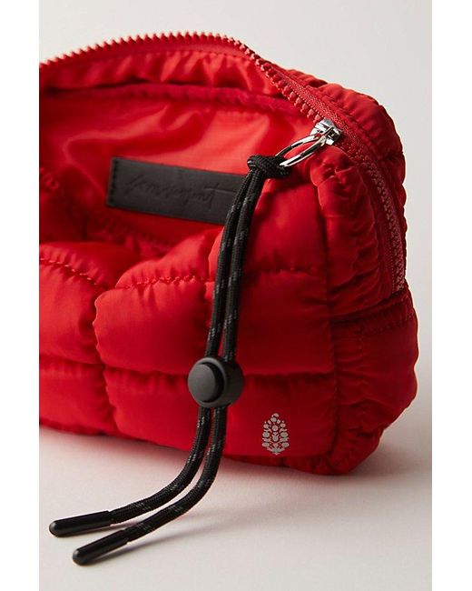 Fp Movement Red Quilted Mini Case