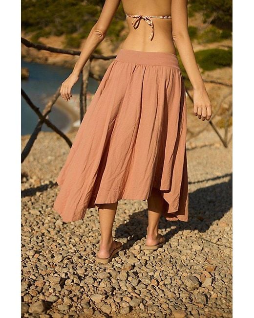 free-est Multicolor Annette Tee Skirt Set