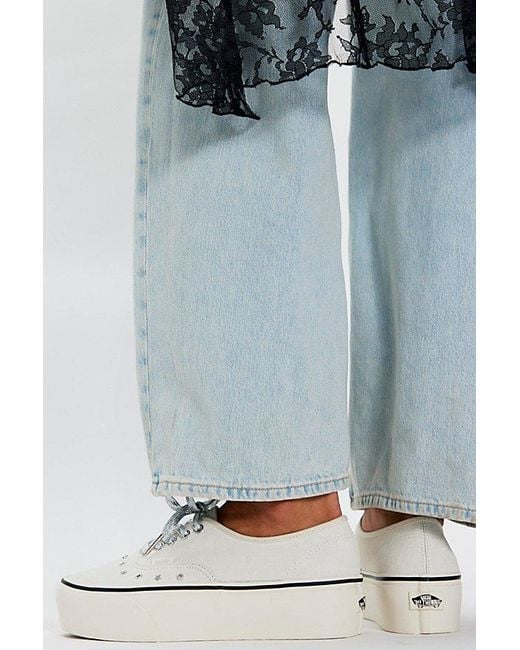 Vans Blue Authentic Stackform Sneakers