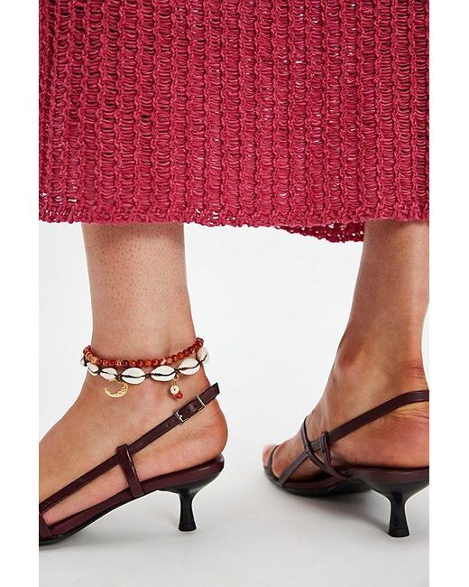 Vagabond Red Vagabond Jonna Strappy Heels By