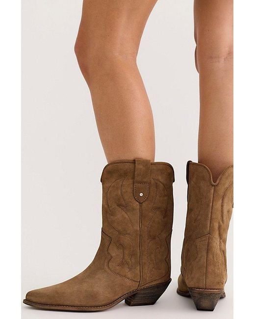 Bronx Blue Chelsey Western Boots Shoe By