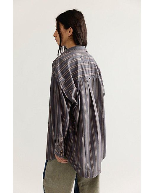 Free People Multicolor Freddie Striped Shirt