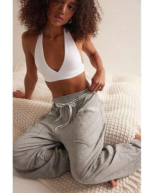 Free People Brown Wait A Minute Barrel Pants