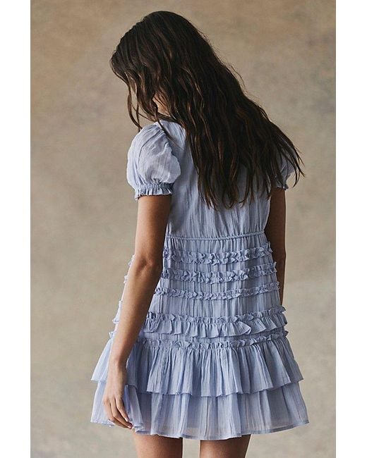 free-est Gray Darcy Mini Dress By