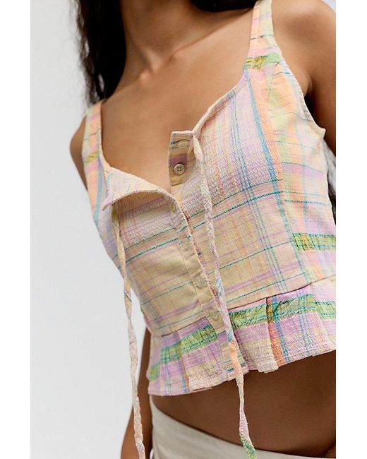 Free People Multicolor Carousel Top